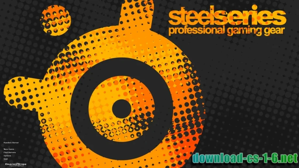 Download CS 1.6 SteelSeries main menu interface
