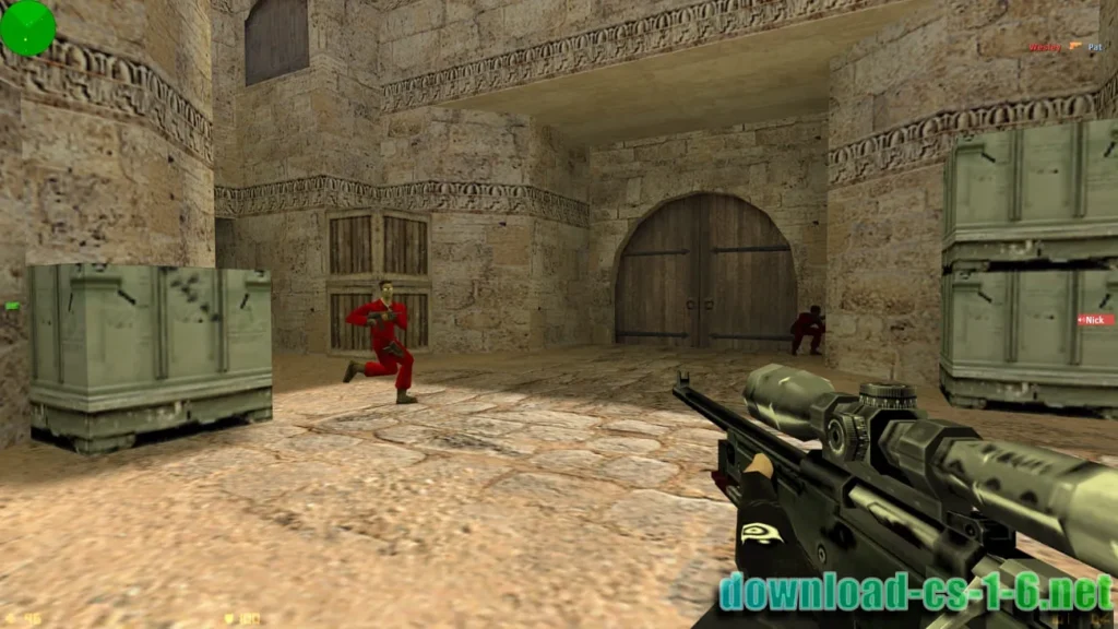 Download CS 1.6 SteelSeries AWP sniper gameplay
