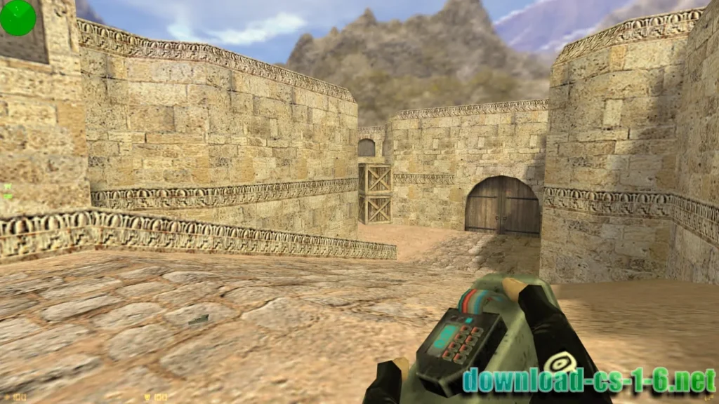 CS 1.6 SteelSeries bomb planting scene Dust2