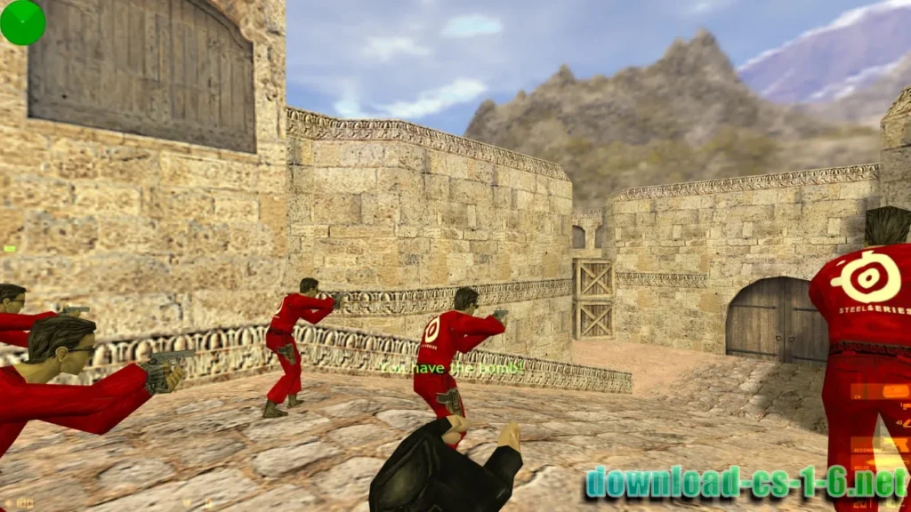 CS 1.6 SteelSeries Glock pistol action