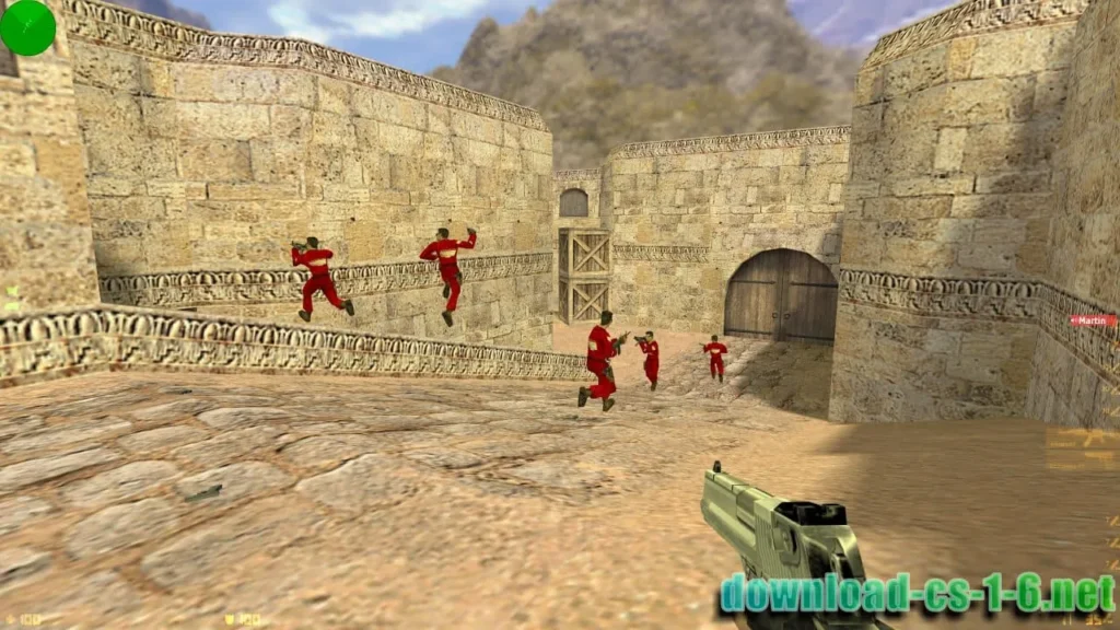 CS 1.6 ESWC Desert Eagle gameplay with original weapon balance