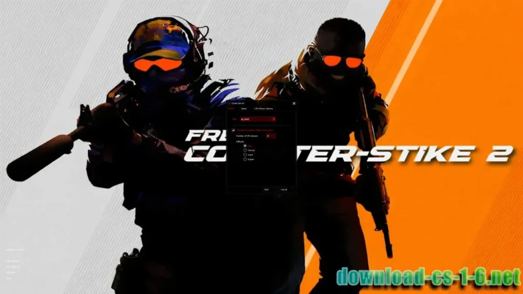 Counter-Strike 2 bots gameplay for offline practice and training
