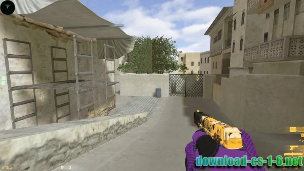 Counter-Strike 2 Glock pistol gameplay with classic Counter-Strike feel