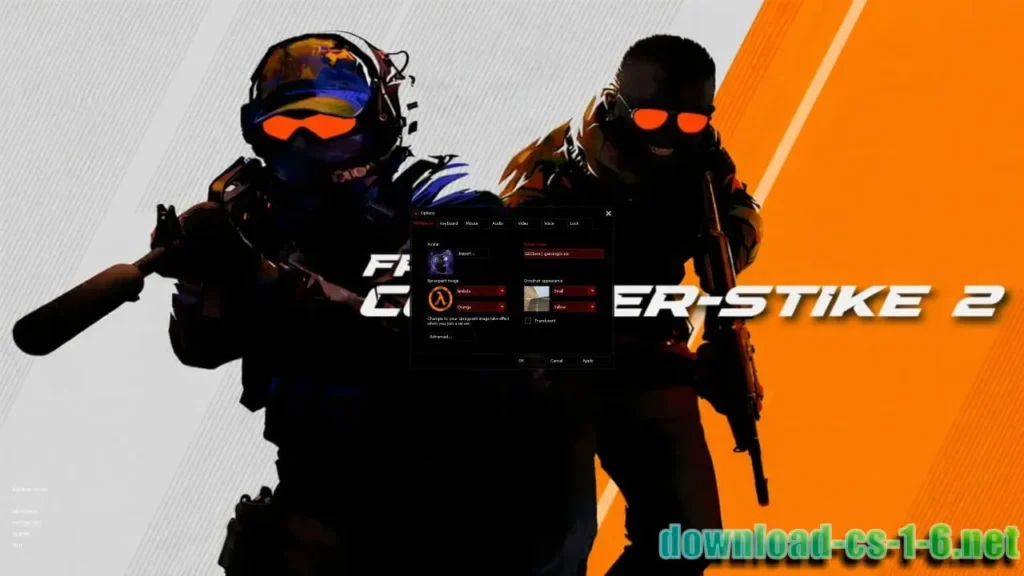 Counter-Strike 2 compatible client interface during gameplay