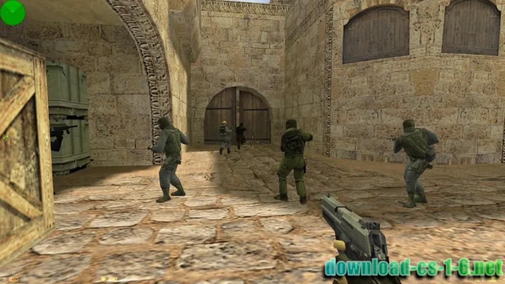 CS 1.6 macOS USP pistol gameplay with original animations