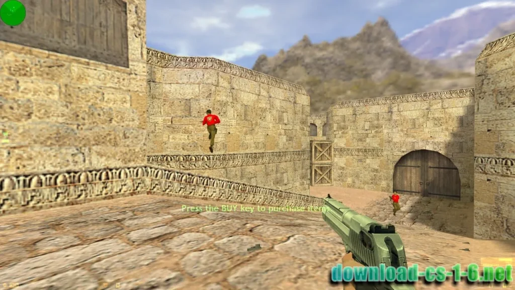 CS 1.6 mousesports Desert Eagle gameplay with original weapon balance