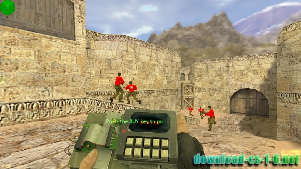 CS 1.6 mousesports bomb planting scenario in competitive match